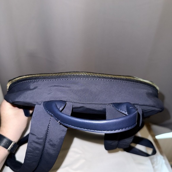 Samara The Ocean Backpack Navy Blue Nylon Unisex Laptop Work Travel Bag EUC - Picture 6 of 15